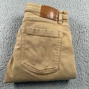 RevTown Men's‎ Sharp Tan Jeans W34 L30 Decade Denim Stretch